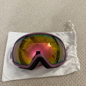Anon Purple Ski Goggles